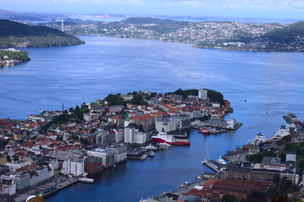 Bergen Cityscape